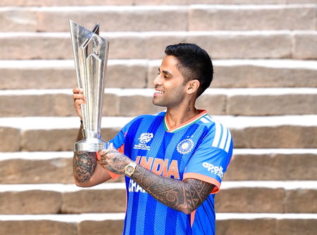 ‘This trophy belongs to every Indian, we exist because of your support & blessings: SKY