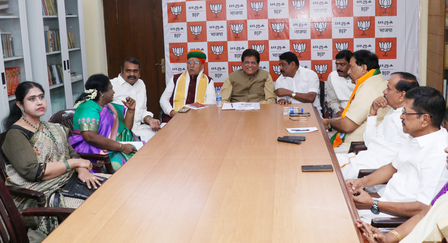 TN polls: Piyush Goyal in Chennai today to seal NDA seat-sharing pact TN polls: Piyush Goyal in Chennai today to seal NDA seat-sharing pact