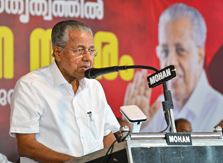 Kerala CPI(M)-BJP deal dominates poll narrative as CM Vijayan slams it Kerala CPI(M)-BJP deal dominates poll narrative as CM Vijayan slams it