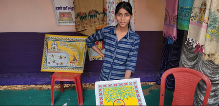 Manjusha art with GI tag becomes major source of women’s self-reliance Manjusha art with GI tag becomes major source of women’s self-reliance