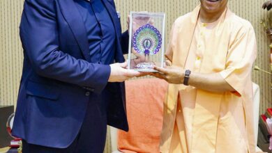 Nobel laureate Konstantin Novoselov meets CM Yogi Adityanath