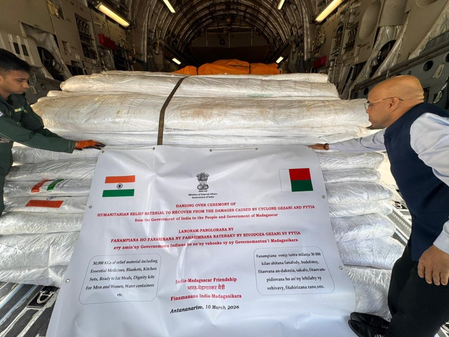 India sends medical aid, relief material to cyclone-hit Madagascar