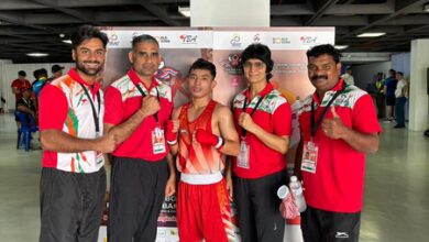 Priyansh, Ambekar and Sahil secure wins for India on Day 4 of World Boxing Futures Cup