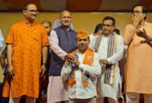 Odisha: Day after resigning from BJD, former MP Rabindra Kumar Jena joins BJP