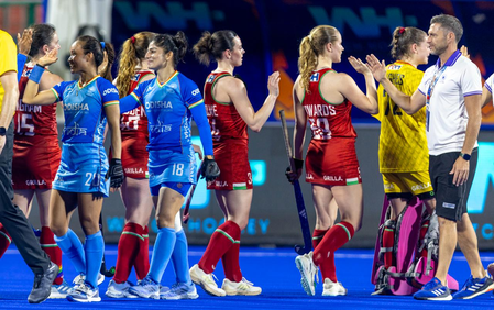 Hockey WC Qualifiers: Navneet Kaur’s hat-trick powers India to 4–1 win over Wales