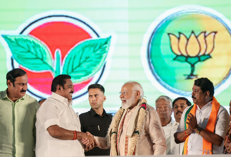 Opinion Poll: AIADMK to edge ahead of DMK in Tamil Nadu; LDF, UDF in neck and neck fight in Kerala