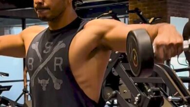 Ishaan Khatter flaunts his flexed biceps during his latest workout session: Ambition inside my DNA