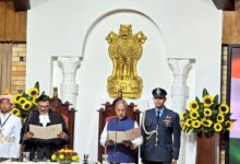 Former Bihar Minister Nand Kishore Yadav sworn in as 23rd Governor of Nagaland