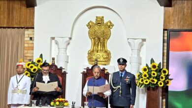 Former Bihar Minister Nand Kishore Yadav sworn in as 23rd Governor of Nagaland