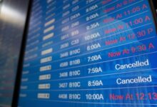 Chemical odour halts Washington-area flights