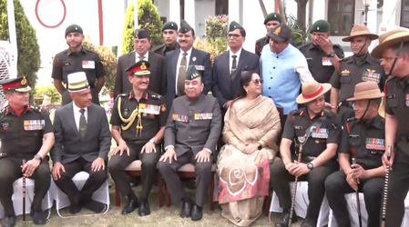 Syed Ata Hasnain thanks PM Modi after taking oath as Bihar Governor