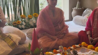 Sanya Malhotra performs Griha Pravesh pooja at her new house, calls it ‘little piece of my journey’