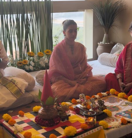 Sanya Malhotra performs Griha Pravesh pooja at her new house, calls it ‘little piece of my journey’