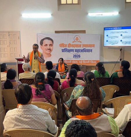 Delhi BJP holds night stay camps in 79 mandals