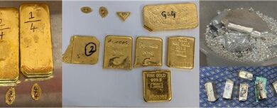 DRI seizes gold, silver, Indian currency worth Rs 14.13 crore; 6 held