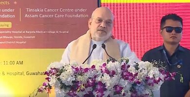 Amit Shah says Congress siphoned off Rs 150 crore annually from Assam’s health budget