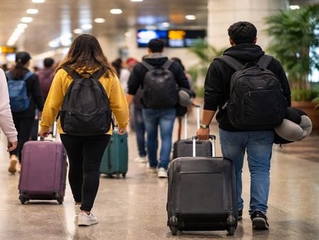 70 Indian students evacuated from Iran land in Delhi: J&K Students Association