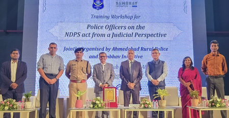 Ahmedabad Rural Police organise training on NDPS Act from judicial perspective Ahmedabad Rural Police organise training on NDPS Act from judicial perspective