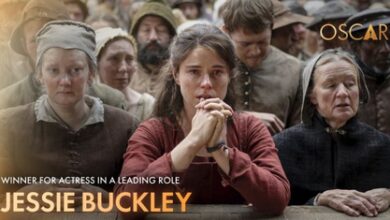 Oscars 2026: Jessie Buckley feted with Best Actress award for ‘Hamnet’