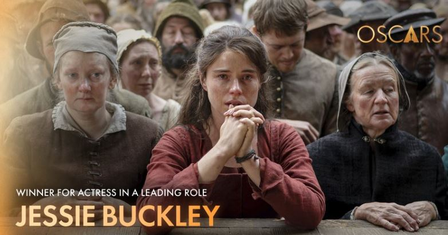 Oscars 2026: Jessie Buckley feted with Best Actress award for ‘Hamnet’