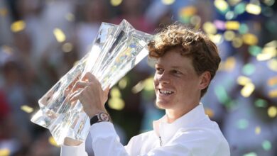 ATP Rankings: Sinner moves closer to Alcaraz after Indian Wells Open victory