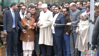 J&K CM throws open Srinagar Tulip Garden, heralds spring tourism J&K CM throws open Srinagar Tulip Garden, heralds spring tourism