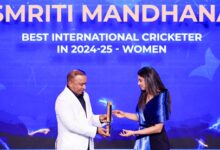 ‘Great year in terms of doing what I could for the team,’ says Mandhana after ‘Best International Cricketer’ honour