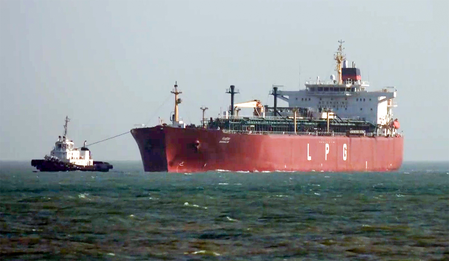 Indian-flagged LPG tanker ‘Nanda Devi’ to arrive at Kandla Port today Indian-flagged LPG tanker ‘Nanda Devi’ to arrive at Kandla Port today