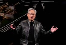 Nvidia CEO highlights closer ties as Samsung unveils HBM4E chip