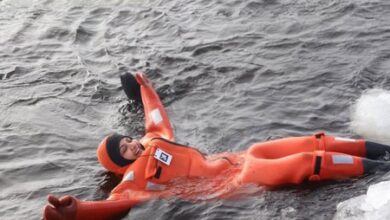 At 57, Bhagyashree swims in ocean at -25°C during exotic Finland holiday