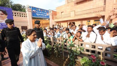 Mayawati accuses Cong, SP of vote bank politics over Bharat Ratna demand for Kanshi Ram