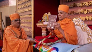 BAPS swami Bhadreshdasji’s work ‘Prasthanachatushtaye Brahmaghosha’ receives national honour