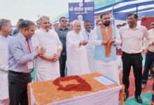 Nitish Kumar inaugurates 88 projects during Samridhi Yatra in Bhagalpur​