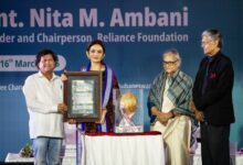 Nita Ambani awarded for social impact, women empowerment initiatives