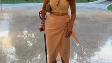 Vidya Malavade tears a muscle in her calf after a stage performance in Singapore