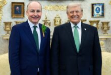 Trump celebrates Irish ties at White House