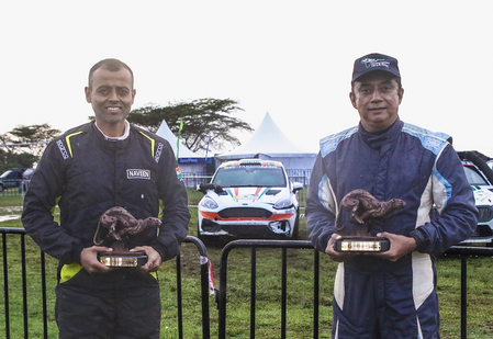 Indian duo Puligilla, Musa Sherif secure podium finish in WRC3 at Safari Rally Kenya