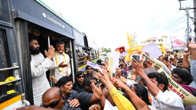 Andhra CM launches free bus travel scheme for differently-abled