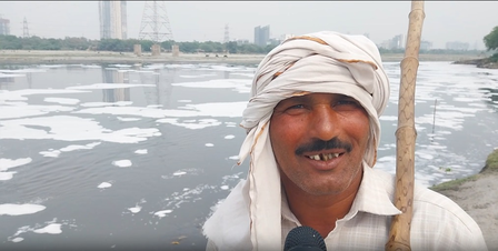 Row over Rs 6.2 crore Yamuna boats as toxic froth sparks concern