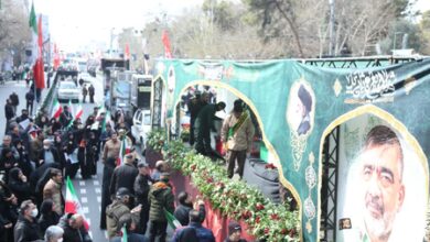 Iran holds funeral for sunk frigate’s crew, top security official, Basij force commander