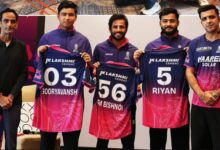 IPL 2026: Rajasthan Royals captain Riyan Parag unveils new jersey for upcoming season