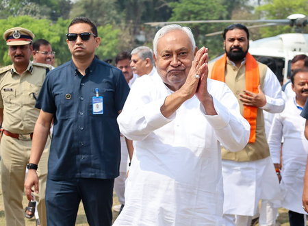 Samridhi Yatra: Bihar CM Nitish Kumar inaugurates development projects in Munger, Lakhisarai