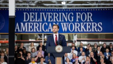 JD Vance links Michigan jobs push to trade, calls fuel price rise ‘temporary blip’