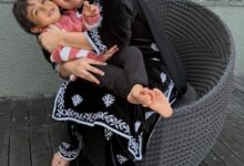 Dipika Kakar, Shoaib Ibrahim’s 2 year-old Ruhaan sings Salman Khan’s ‘O O Jaane Jaana’ outside Galaxy Apartments