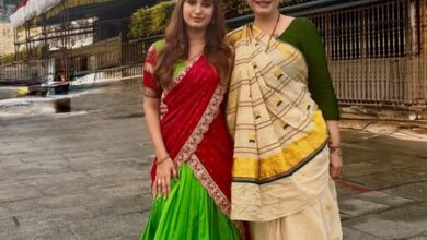 Raveena Tandon, Rasha Thadani visit Tirupati temple to mark latter’s birthday & ‘India’s big win’