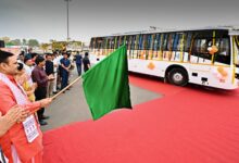 CM Bhajan Lal Sharma flags off 207 new buses on Rajasthan day