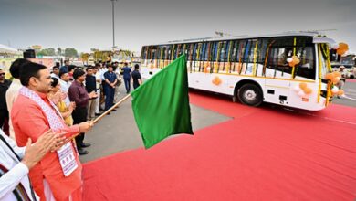 CM Bhajan Lal Sharma flags off 207 new buses on Rajasthan day