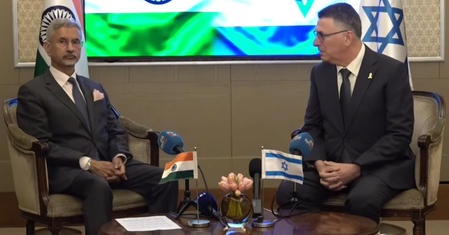 EAM Jaishankar, Israeli counterpart Sa’ar discuss West Asia conflict