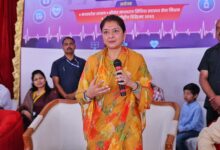 Union Minister Jyotiraditya Scindia’s wife inspects health camp in MP’s Shivpuri