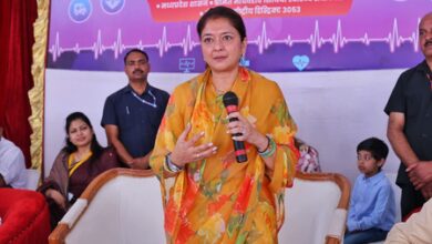 Union Minister Jyotiraditya Scindia’s wife inspects health camp in MP’s Shivpuri